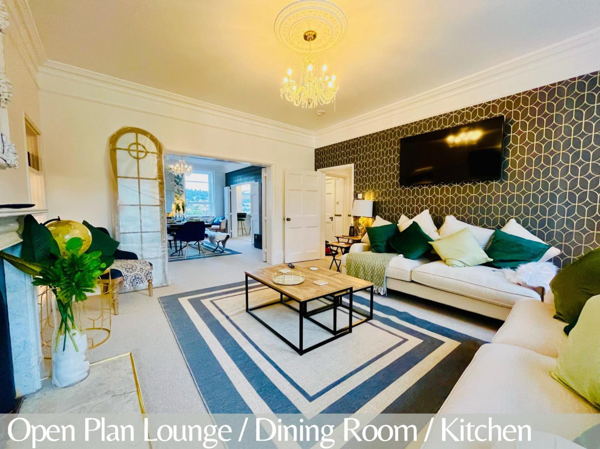 The Paragon Penthouse - Stunning Views Over Bath! Exteriör bild