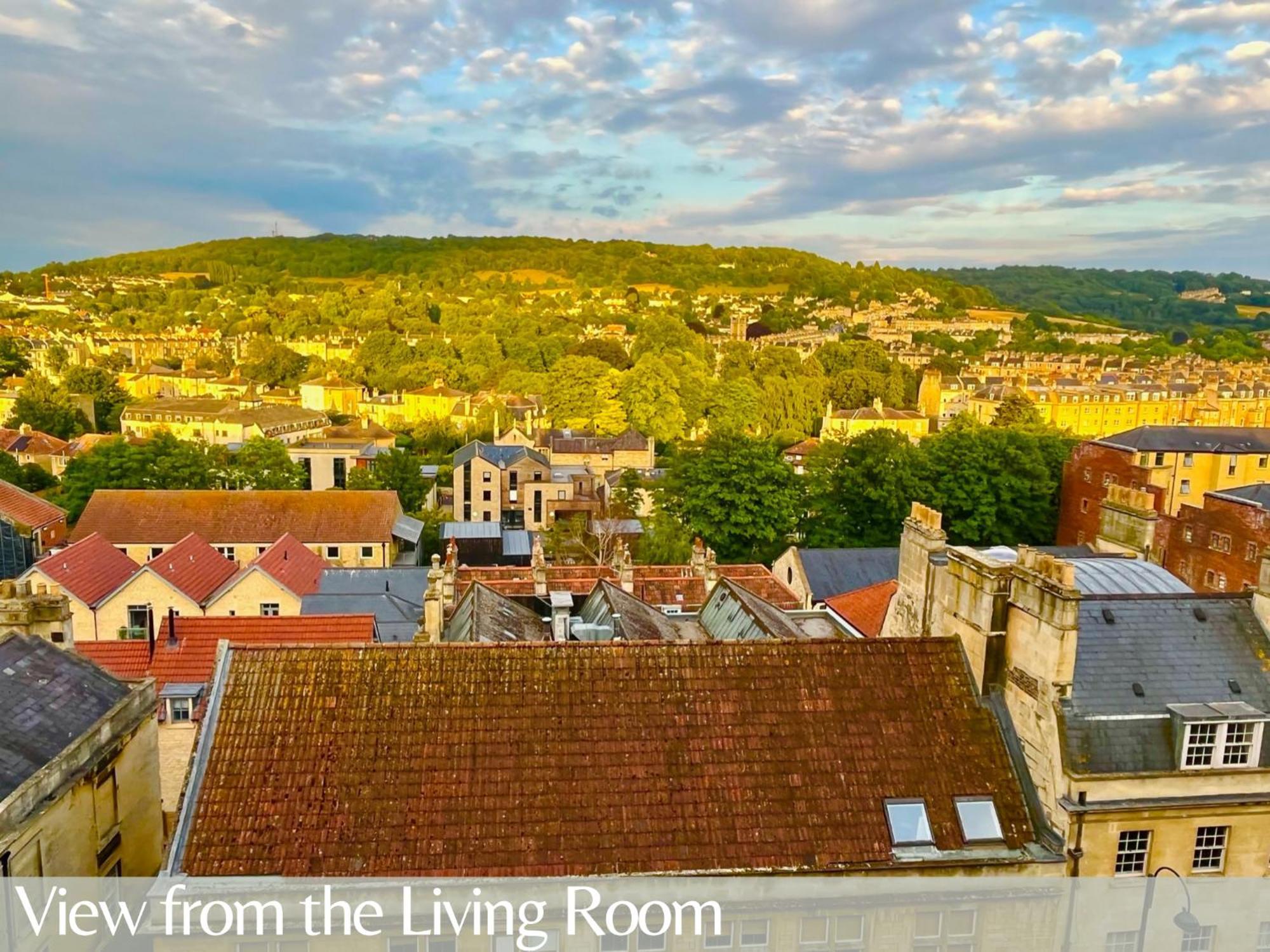 The Paragon Penthouse - Stunning Views Over Bath! Exteriör bild