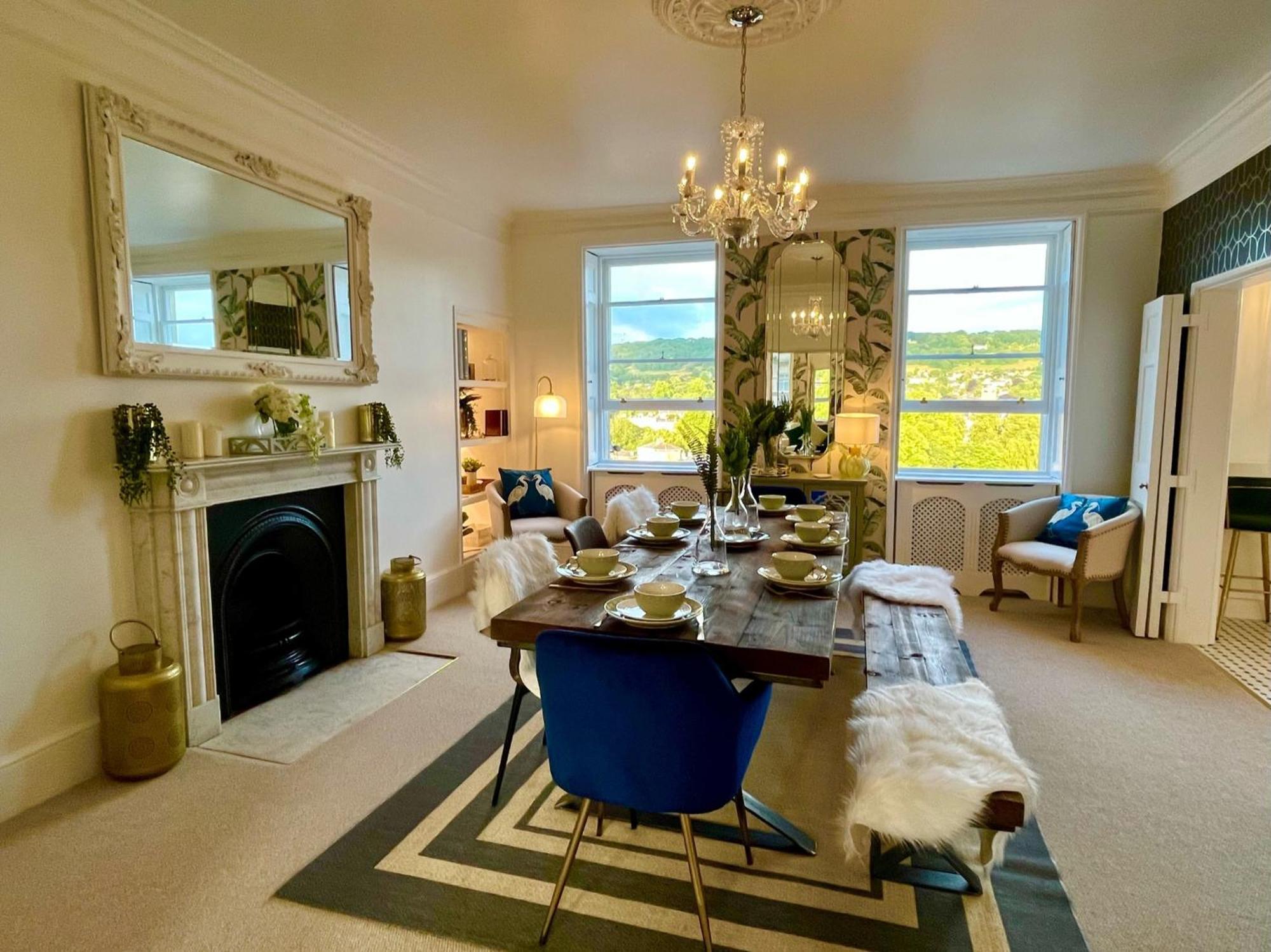 The Paragon Penthouse - Stunning Views Over Bath! Exteriör bild