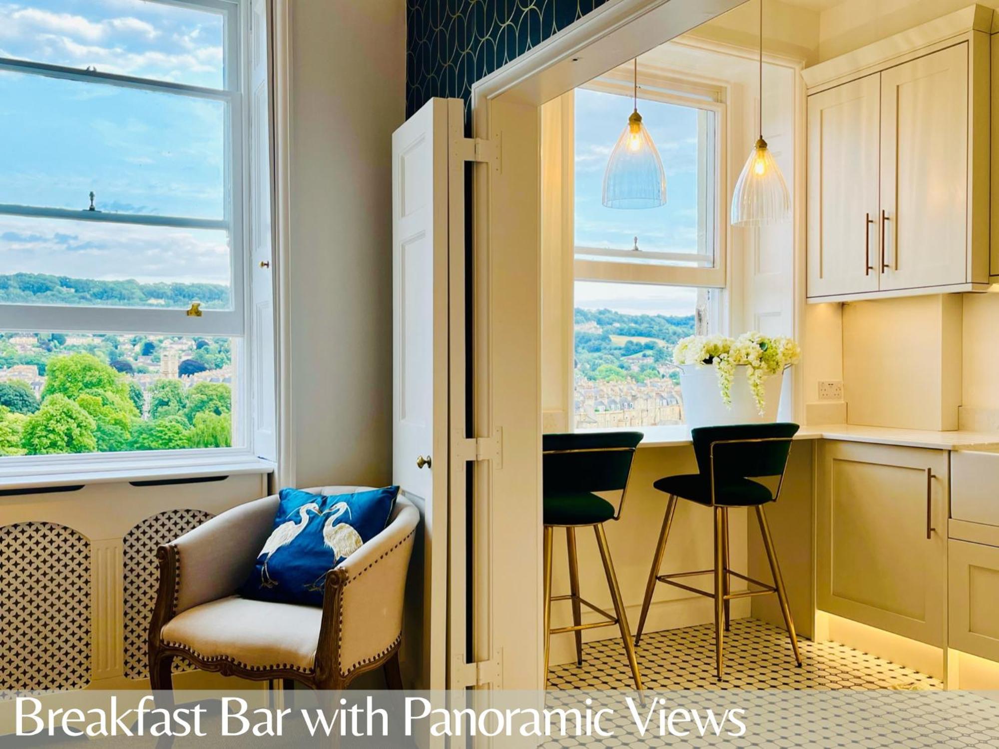 The Paragon Penthouse - Stunning Views Over Bath! Exteriör bild