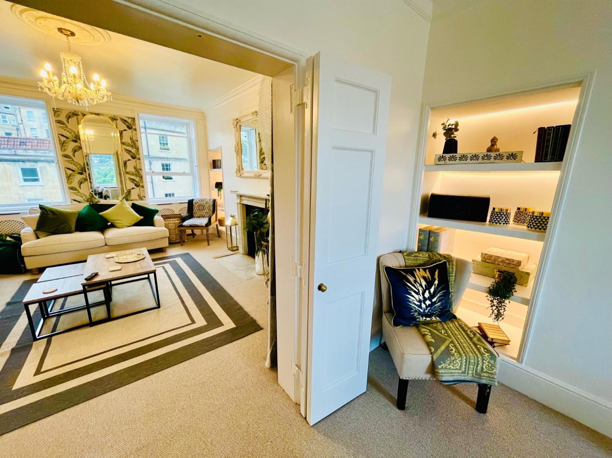 The Paragon Penthouse - Stunning Views Over Bath! Exteriör bild