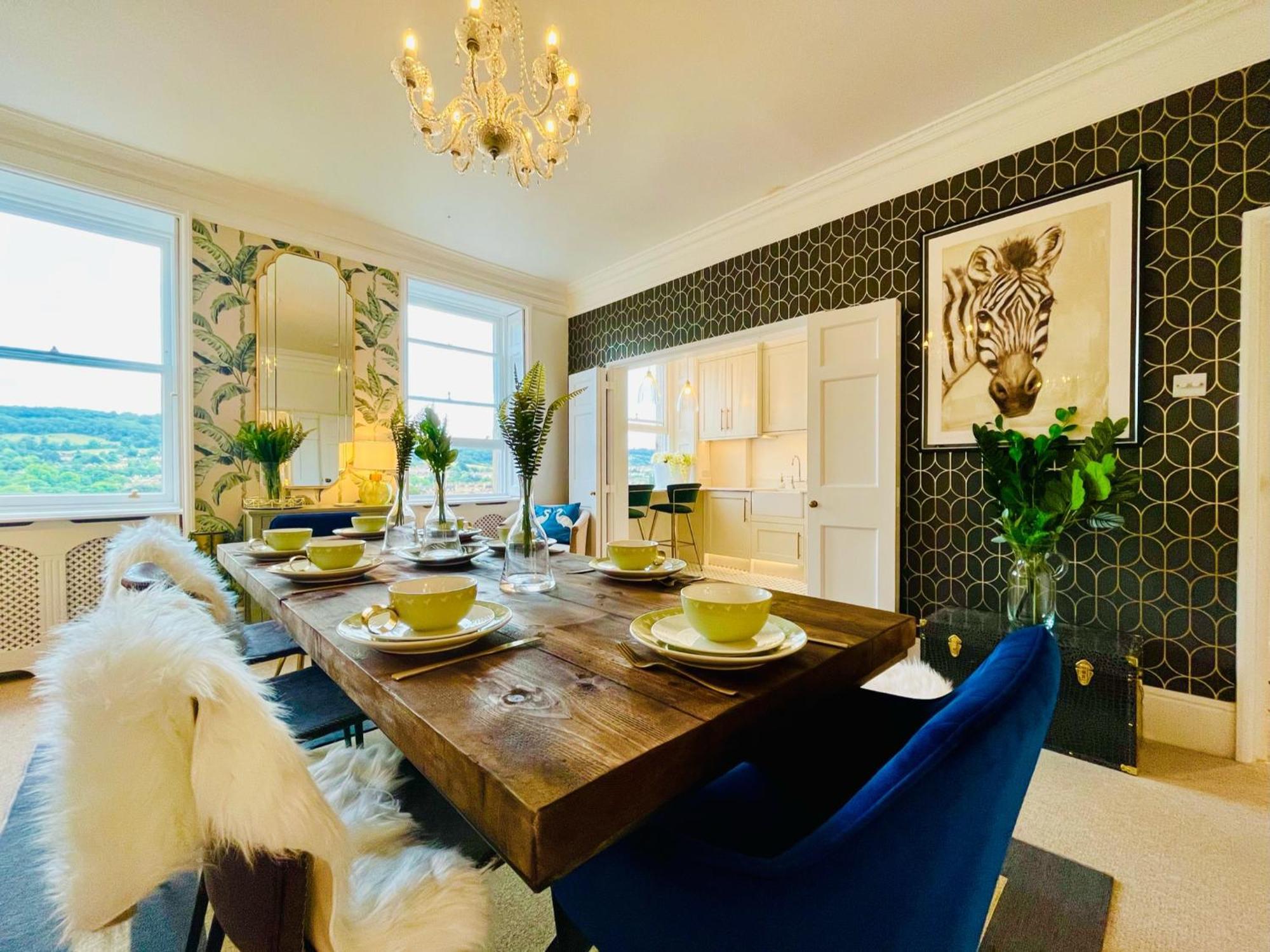 The Paragon Penthouse - Stunning Views Over Bath! Exteriör bild