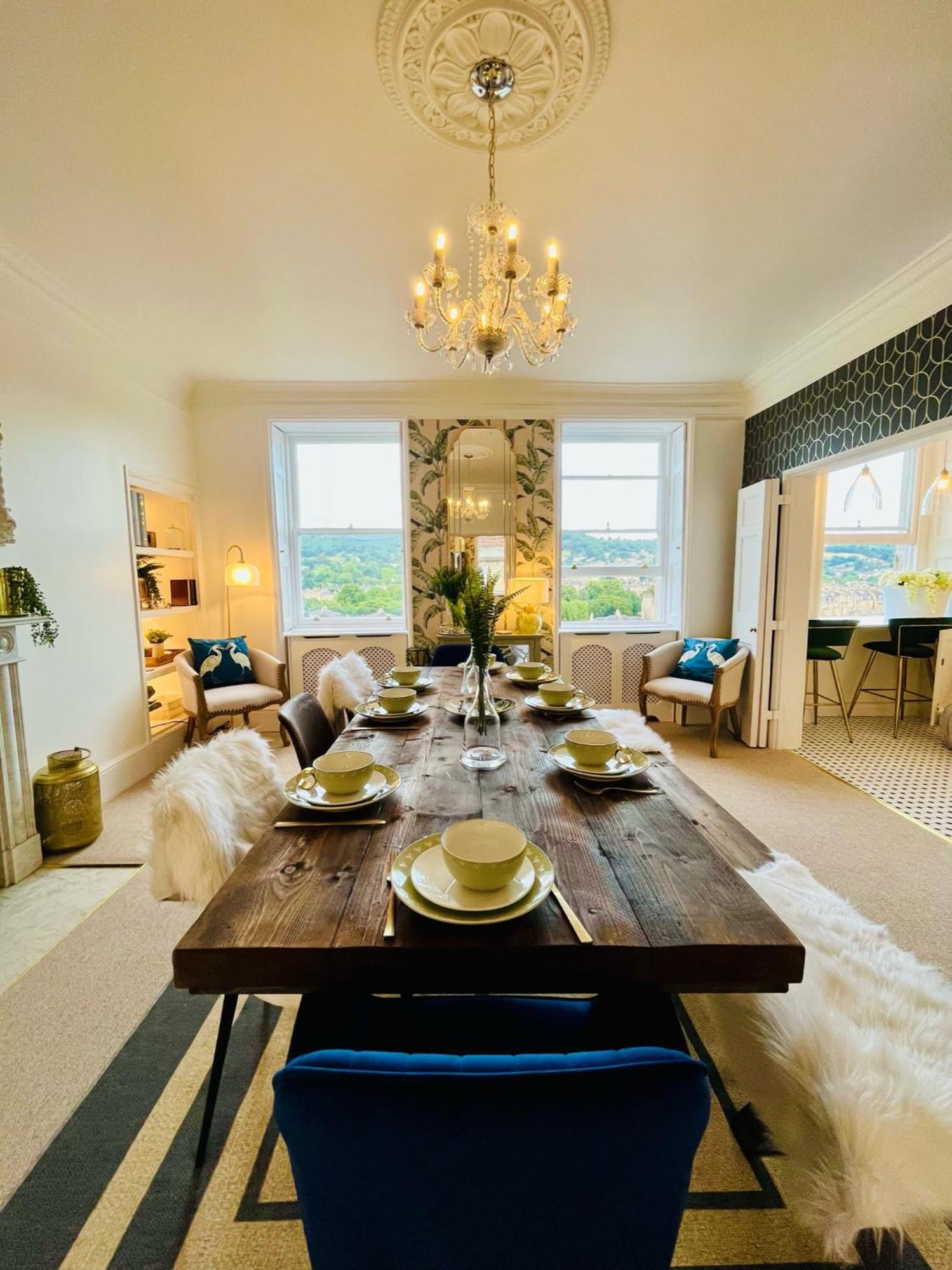 The Paragon Penthouse - Stunning Views Over Bath! Exteriör bild