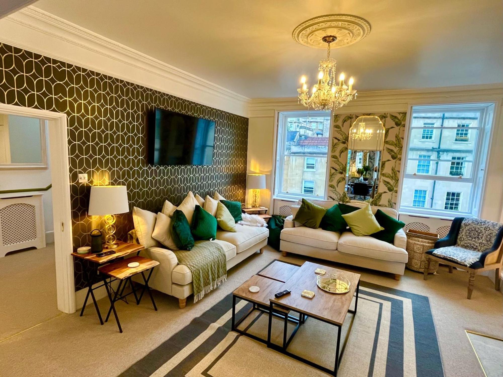 The Paragon Penthouse - Stunning Views Over Bath! Exteriör bild